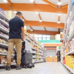 ELEKTRYCZNA SZOROWARKA PROWADZONY AUTOMAT MYJĄCY FREE EVO 50B Prostownik