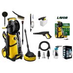 LAVOR MYJKA CIŚNIENIOWA LVR4 180 BAR 360EW BAR MAX 510 L/H 2500W WERSJA GOLD Z TELESKOPOWĄ MYJKĄ DO CZYSZCZENIA OKIEN 4W1 ORAZ Z LANCĄ DO PIASKOWANIA