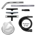 ODKURZACZ PRZEMYSŁOWY 2 TURBINY 55L WD 255 XE AUTOSTART GNIAZDO NA NARZĘDZIA 2800W