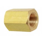 PRZEJŚCIÓWKA ADAPTER SZYBKOZŁĄCZKA 1/4" BSP-F 1/4" NPT-F 1/4" BSP-F  1/4" NPT-F MOSIĘŻNA
